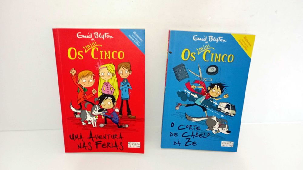 Livros da Coleção Míni Cinco