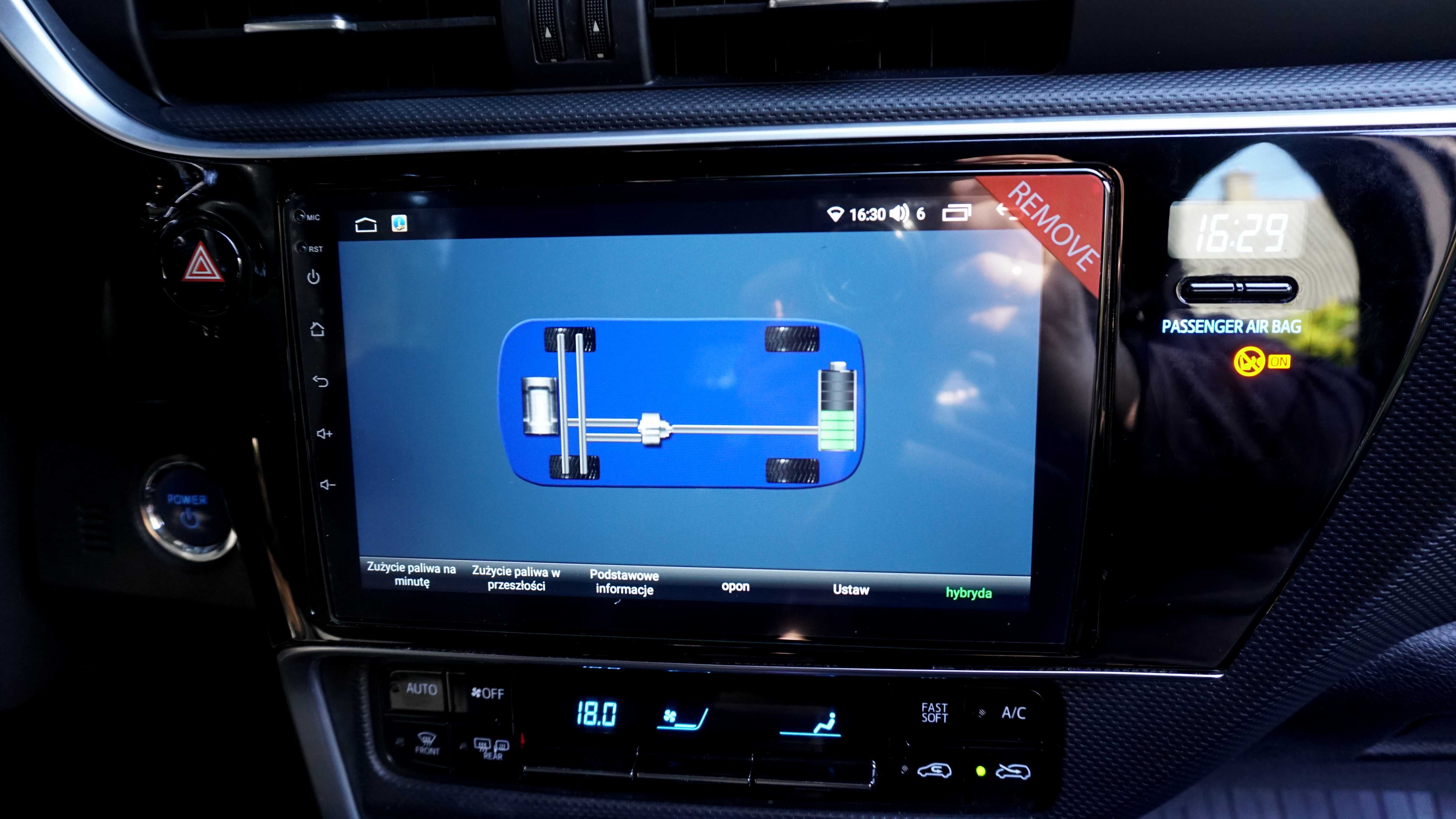 Toyota Corolla / Auris 2015_2018 Radio Android CarPlay/AA Qled 4G