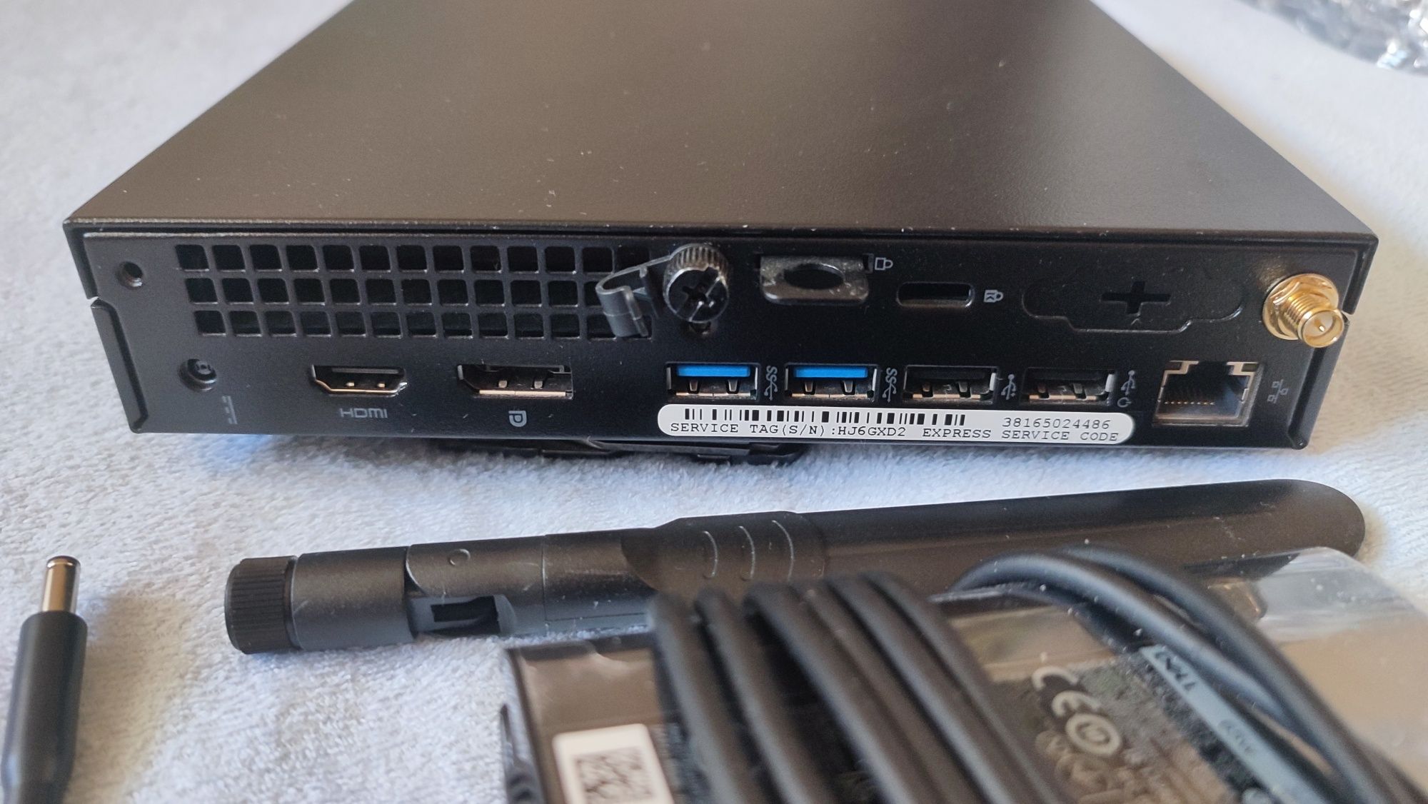 Dell Optiplex 3040 micro i3-6100T, DDR4 2x4Gb, ssd 180Gb intel, Wi-Fi