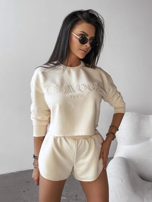 Komplet damski West ecru O la voga S