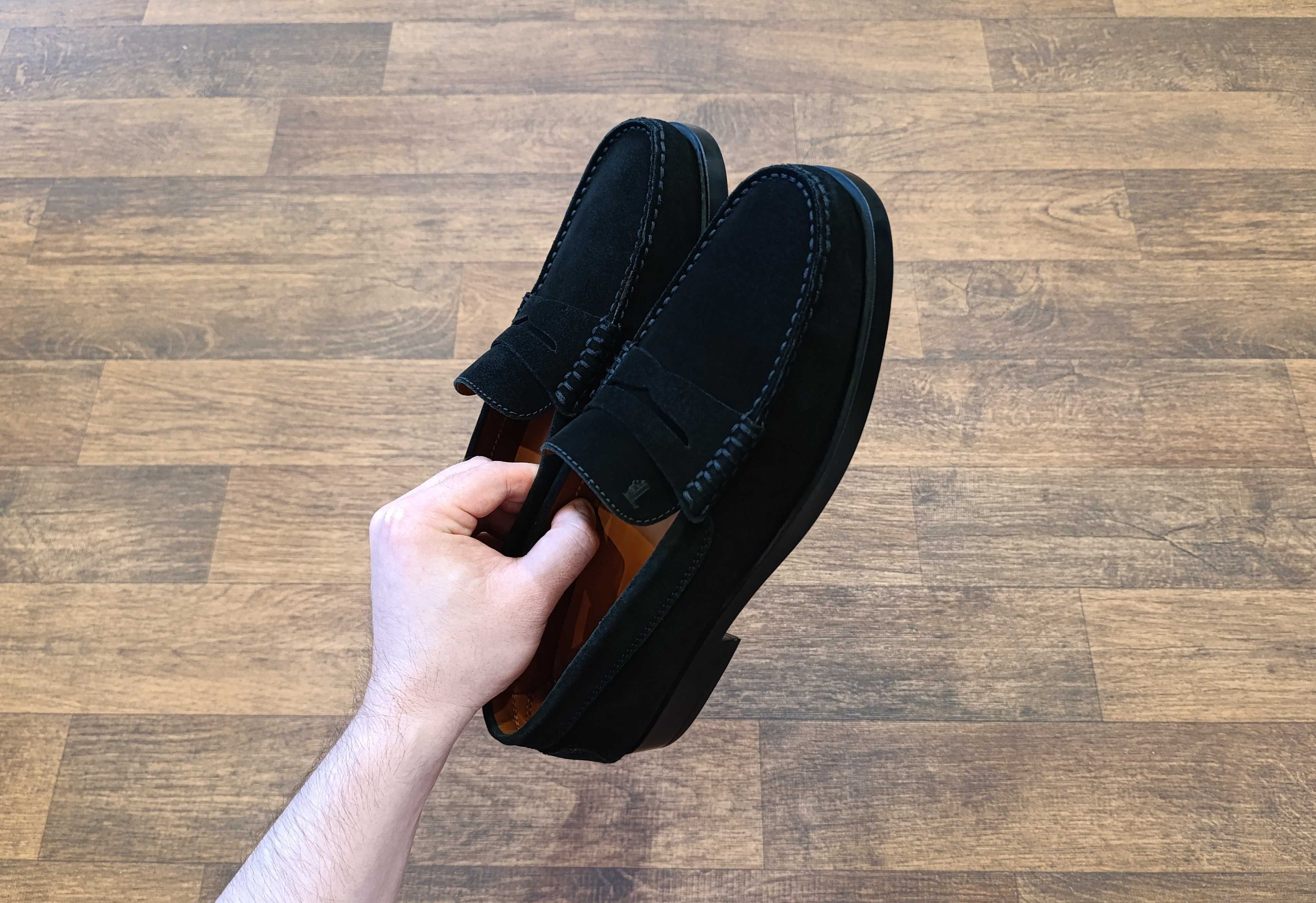 Tods чоловічі мокасини з натуральної шкіри лофери