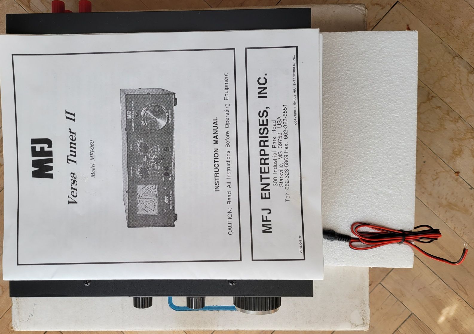 MFJ-969 Tuner Antenowy 300W USA