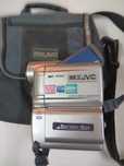 Máquina filmar JVC com cabos e estojo!