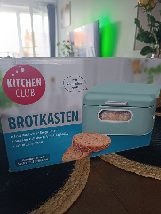 Nowy Chlebak Kitchen Club miętowy / turkusowy
