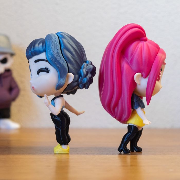 Фігурки кейпоп - мисливці на демонів, kpop demon hunters, derpy