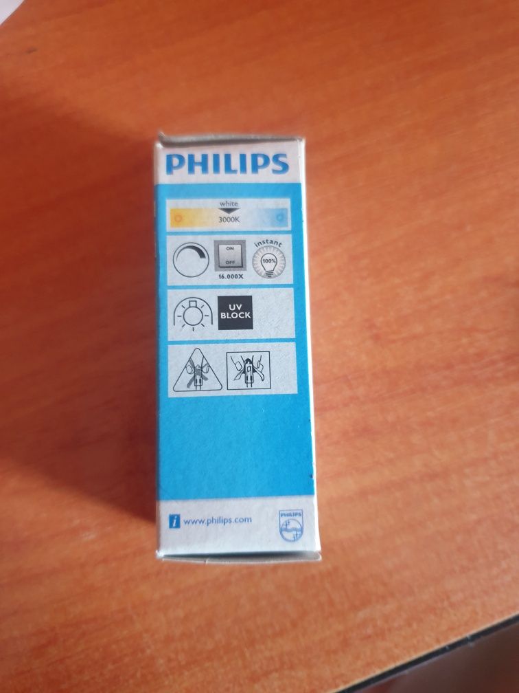 2 Lâmpadas Philips GY6.35 CL Halogénio 12V 35W 600lm Capsuleline LV