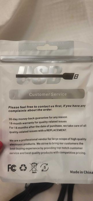 USB Type-C Chargers and Cables Set – Fast Charging64354151993217123