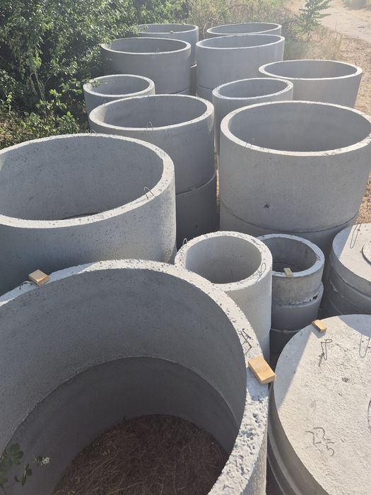 Бетонные Кольца септик,колодец,яма под ключ,.
