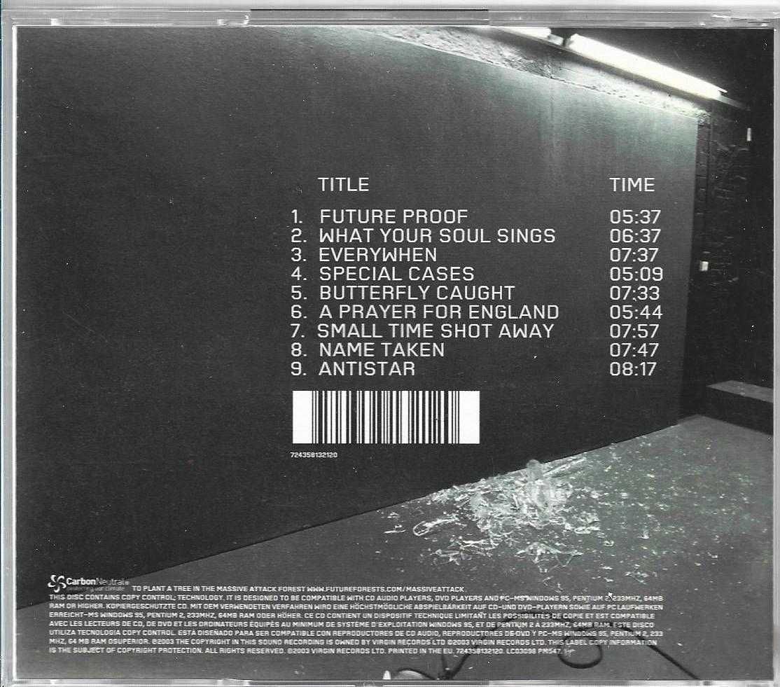 Massive Attack - - - - - 00th Window - - - - - CD