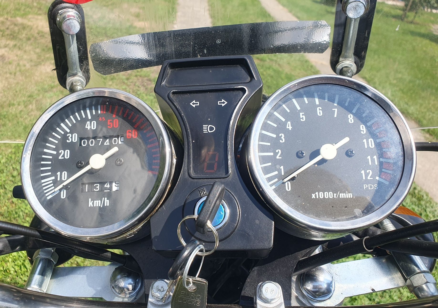 Wonjan 50cm6 motorower przebieg TYLKO 740km