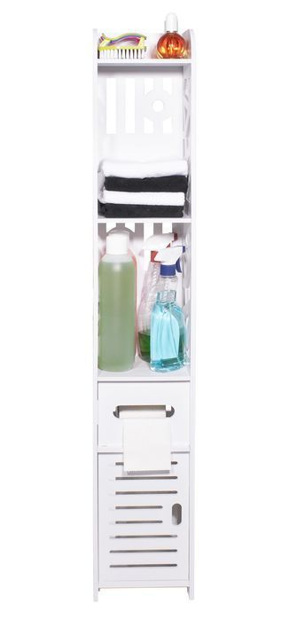 Organizer Uchwyt Na Papier Szafka łazienkowa słupek 120cm