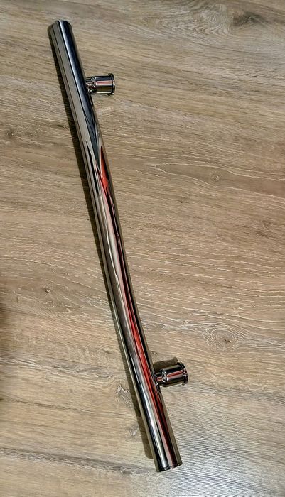 Dekoracyjny  uchwyt ścienny pod prysznic Deante 61cm srebrny chrom