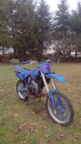 Yamaha yz 85-2013r po odbudowie.