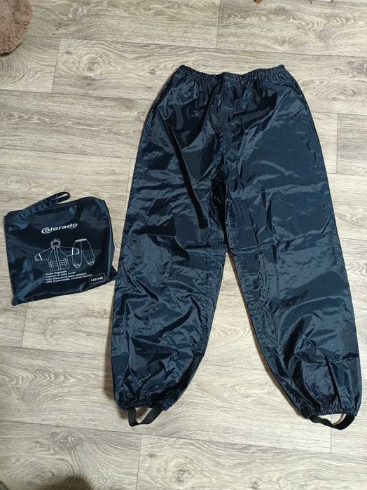 Штаны дождевики 10-11 лет рост 140-146 см водонепроницаемые