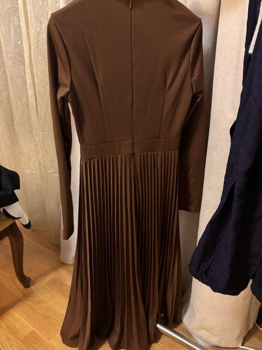 Сукня максі. Шоколадного коліру