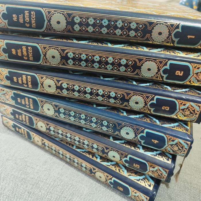 As mil e uma noites - Coleção completa. Livros capa dura