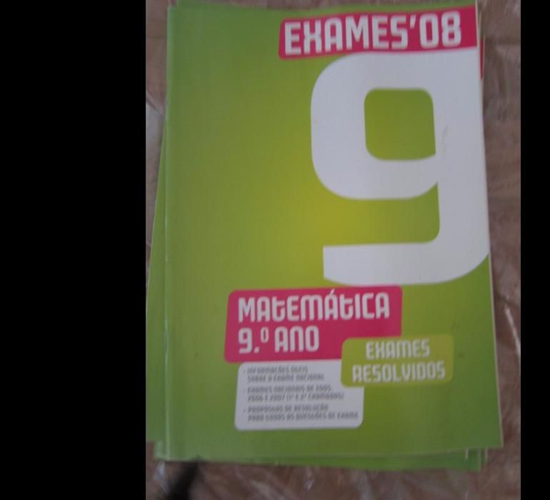 Exames'08 - Matemática 9ºano Exames Resolvidos