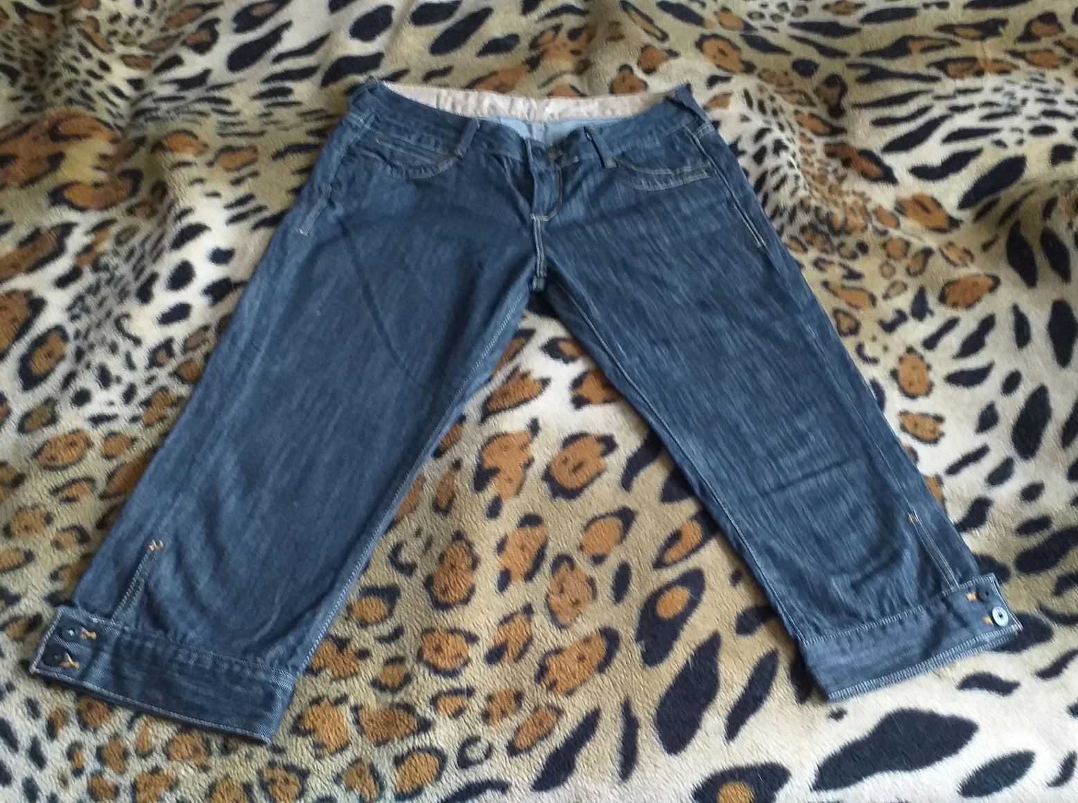 Капри женские джинсовые 30 размер