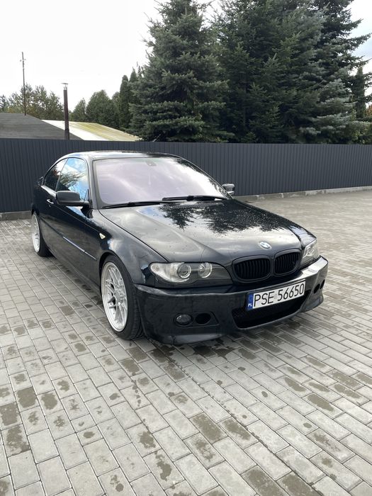 Bmw e46 330d coupe 2003r czarna
