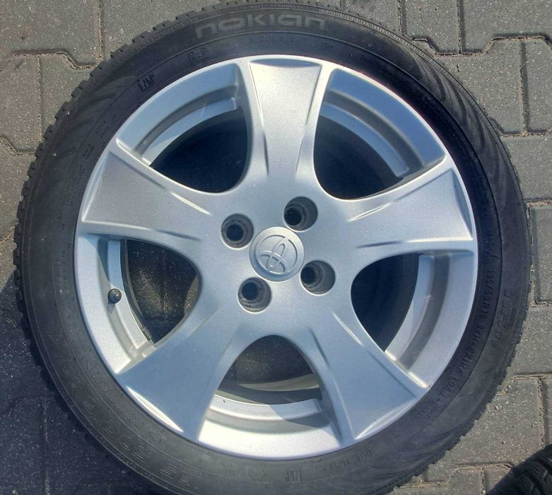 Felgi aluminiowe 4*100 R16, + kola zimnie 195/50 R16