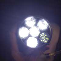 LED диодный светильник, фара 12в