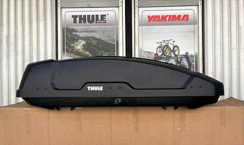 Бокс на крышу авто Thule Force М черный мат 175*82*45см 400л витрина