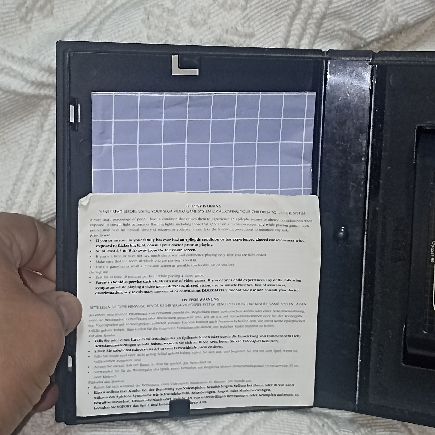 Jogo Mega Games 2 original da Sega Mega Drive