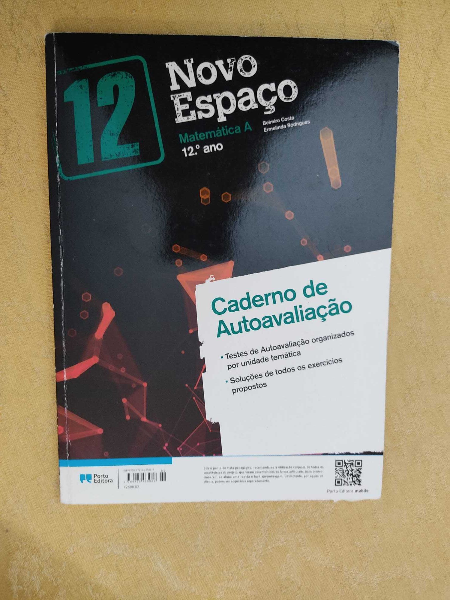 Novo Espaço - Matemática A - 12.º Ano