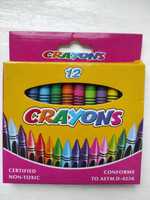 Восковые карандаши Crayons - 12штук