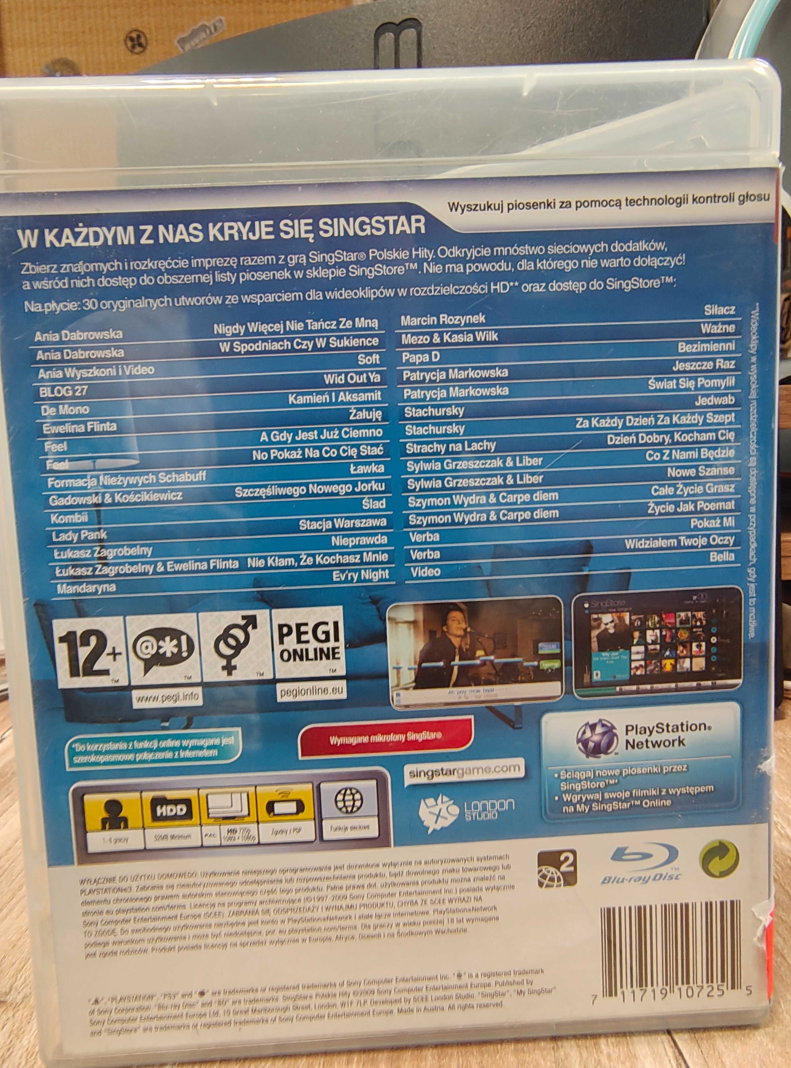 SingStar Polskie Hity KARAOKE PS3 PL SklepzGramiWWA Wymiana Skup