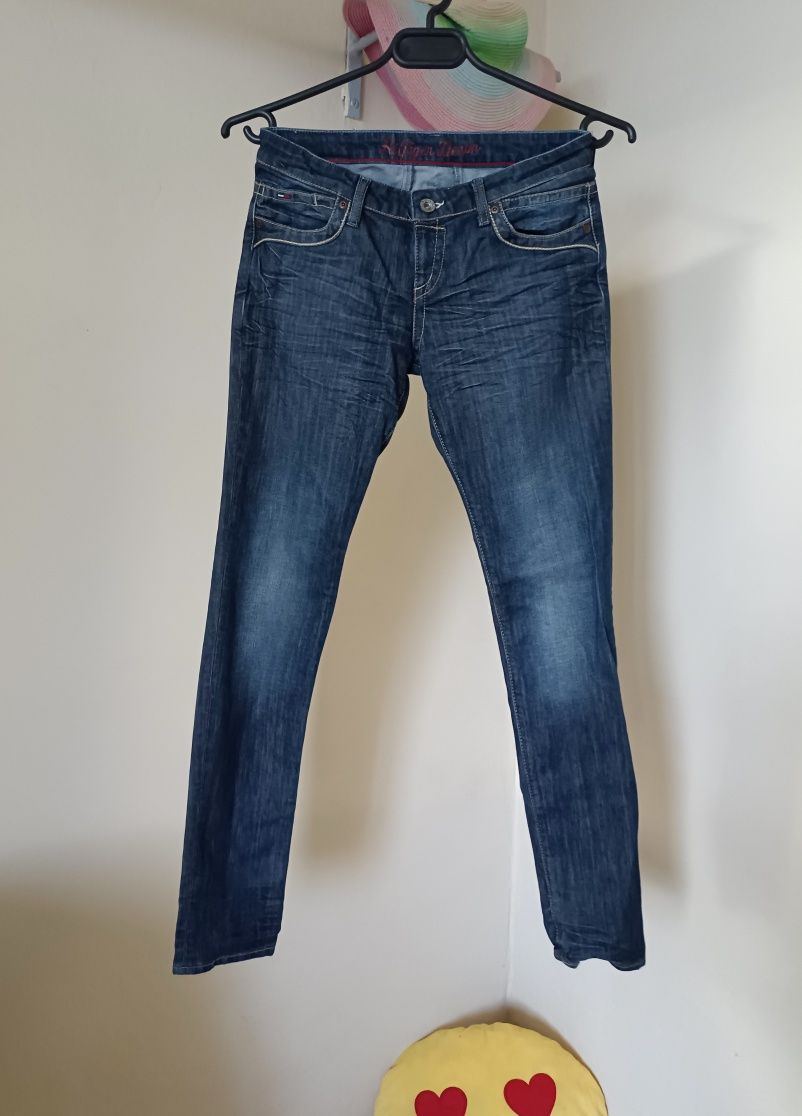 Tommy Hilfiger Denim roz M L damskie spodnie jeans