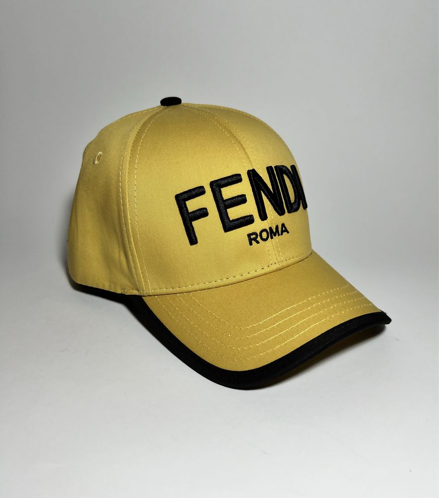 Кепка  F Жовта Fendi