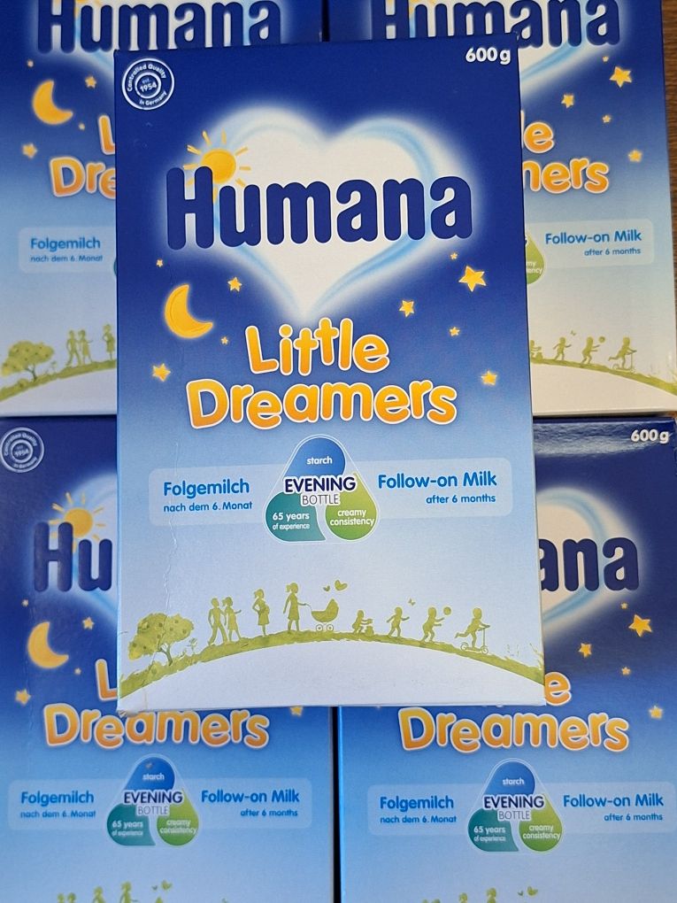 Humana 2 (Little Dreamers)( 600g )Молочная смесь Хумана 2 сладкие сны.