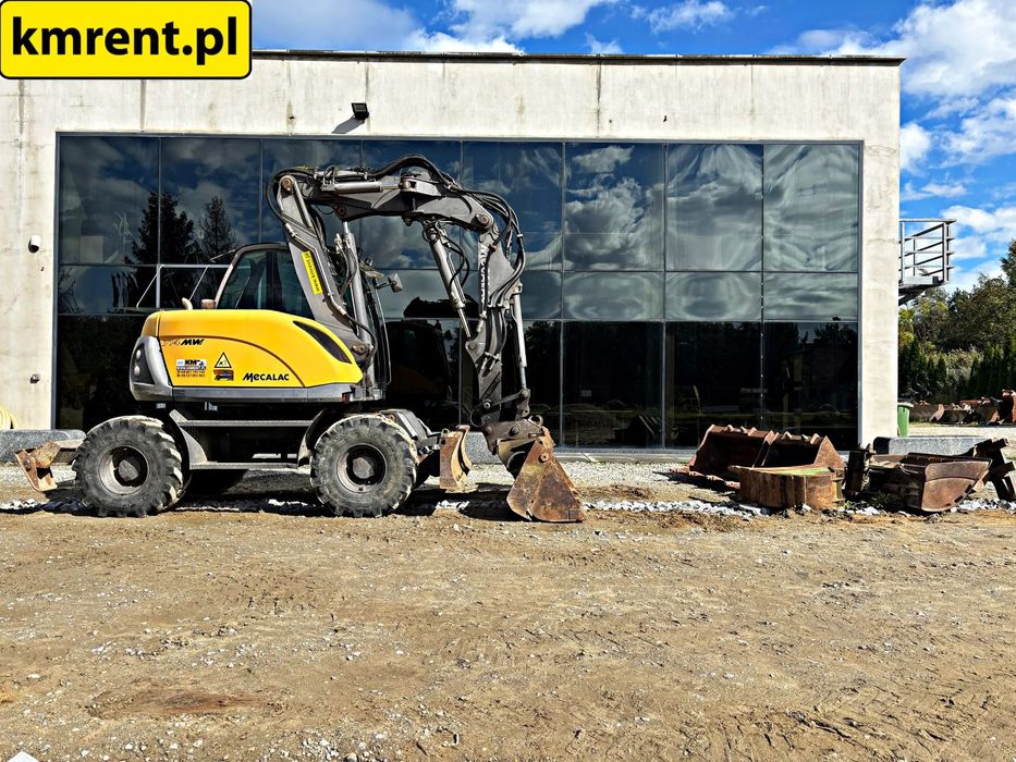 Mecalac 714 MW KOPARKA KOŁOWA 2012R. | CAT LIEBHERR 313 315 312 JCB JS 145
