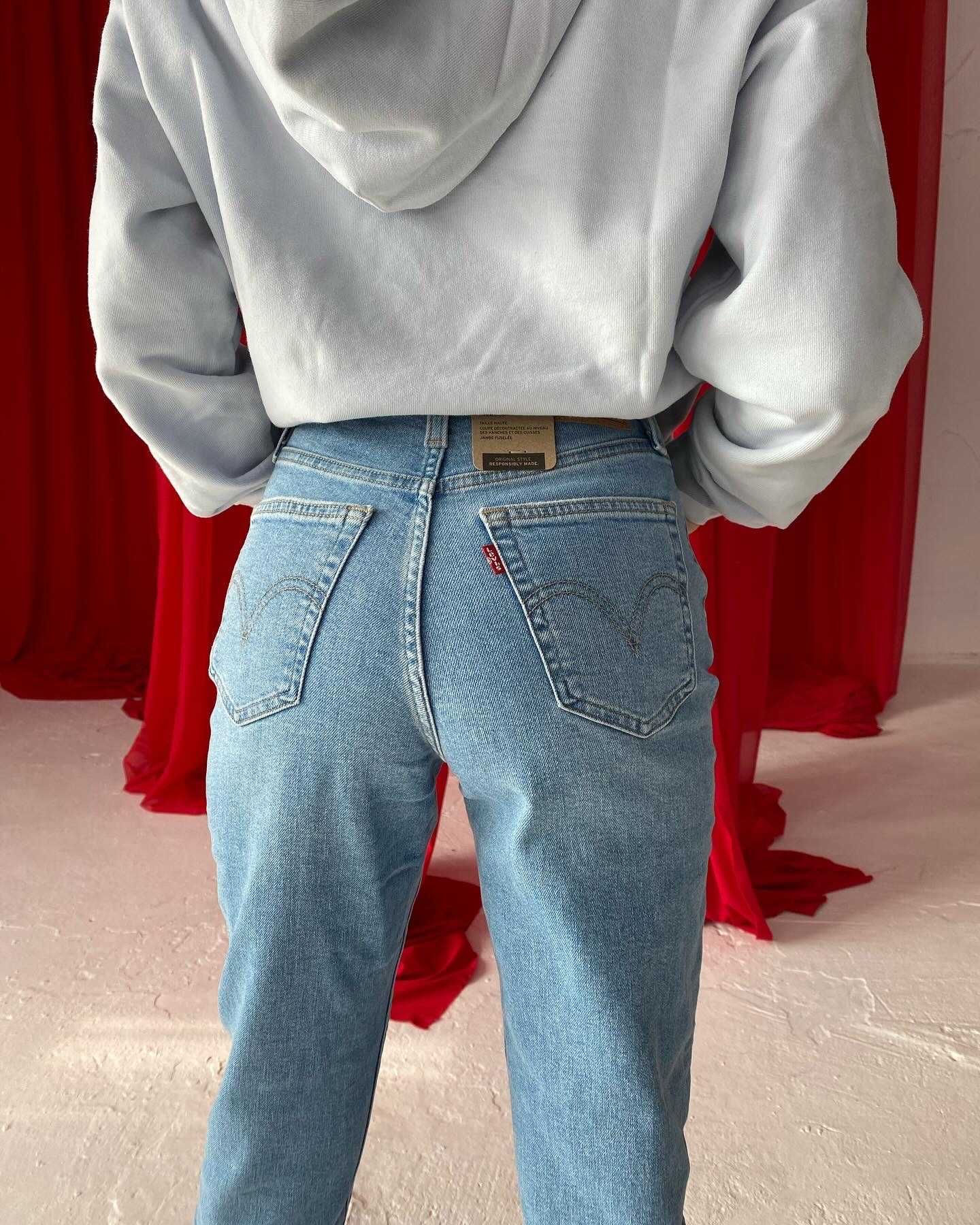 ЗНИЖКА Жіночі джинси Levis MOM маленькі розміри