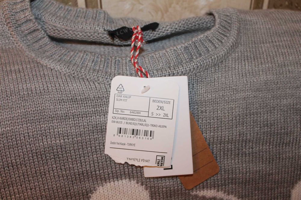 свитер со снеговиком