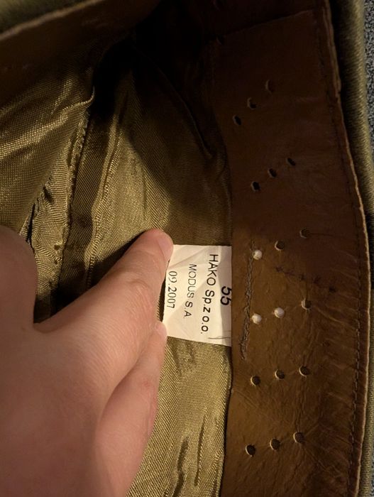 Furażerka połowa roz 55