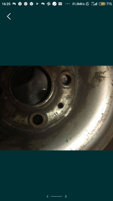 Koła stalowe razem z oponą.