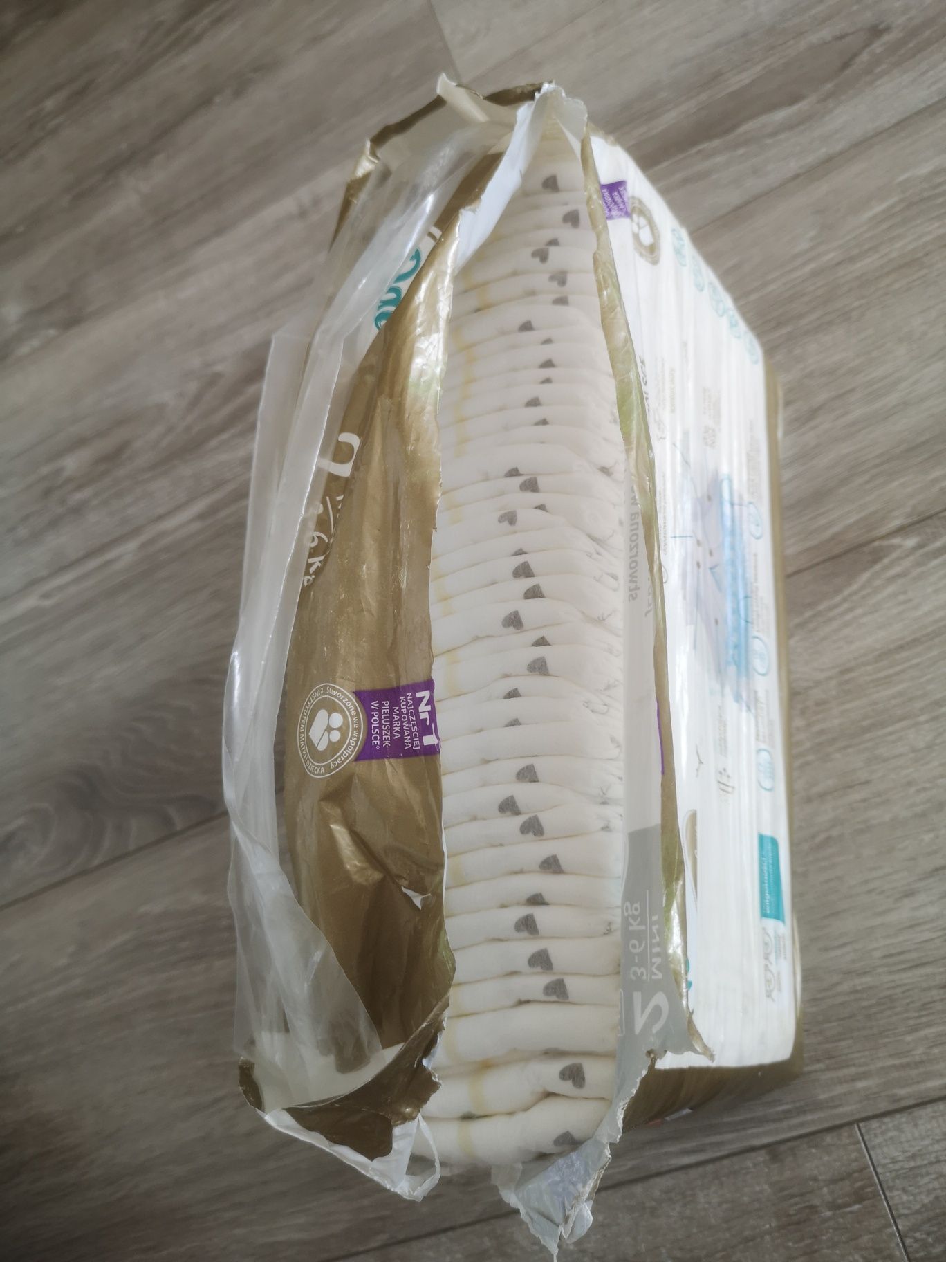 Pieluchy Dada 2 mini nowe pampersy 3 - 6 kg biedronka