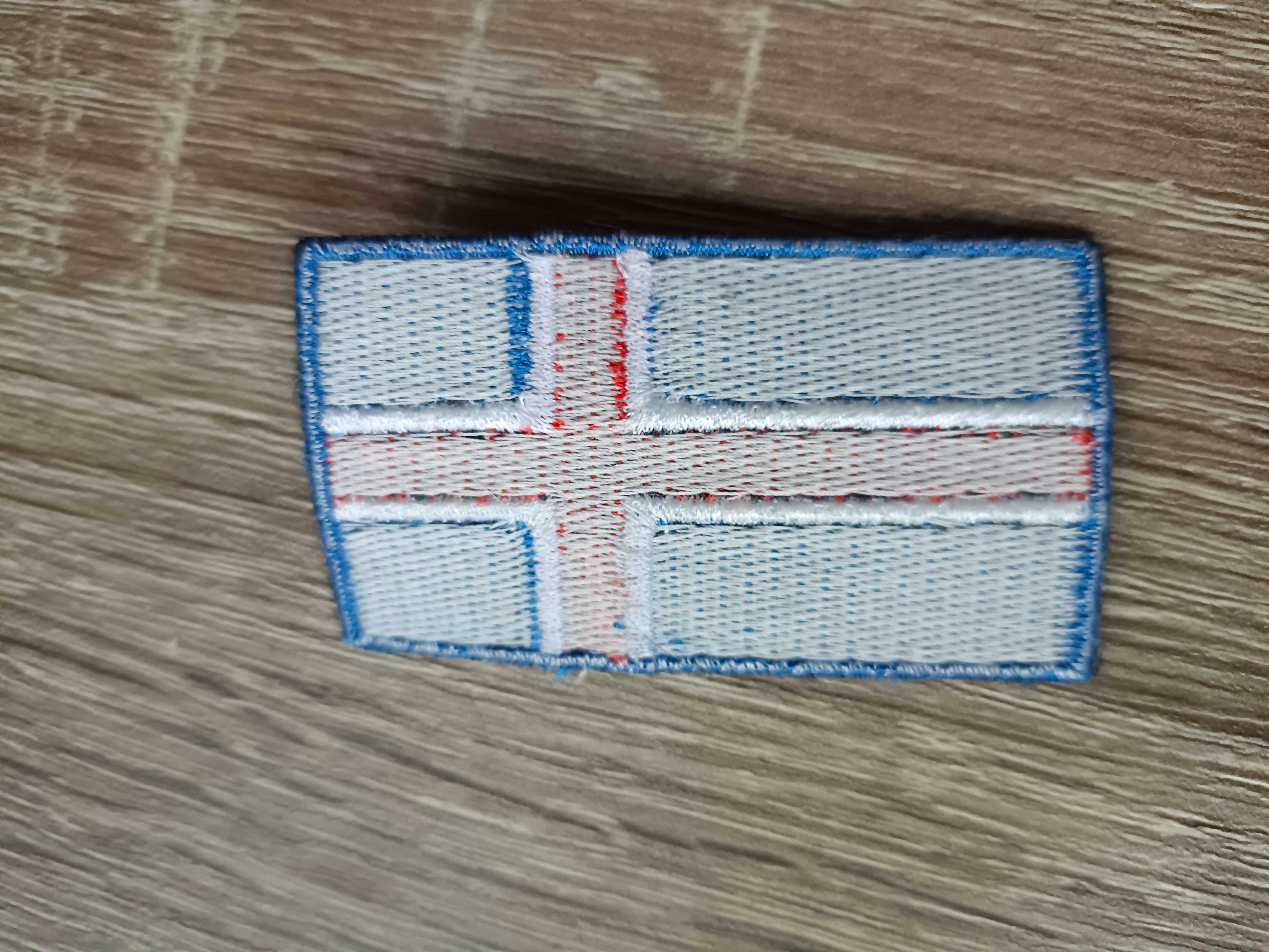 Islandia - flaga Islandii - naszywka