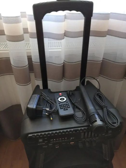 Колонка на акумуляторі з мікрофоном ZPX ZX-7774/150W