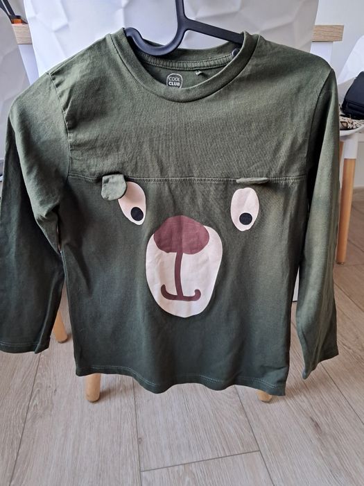 Bluzka z misiem  chłopięca