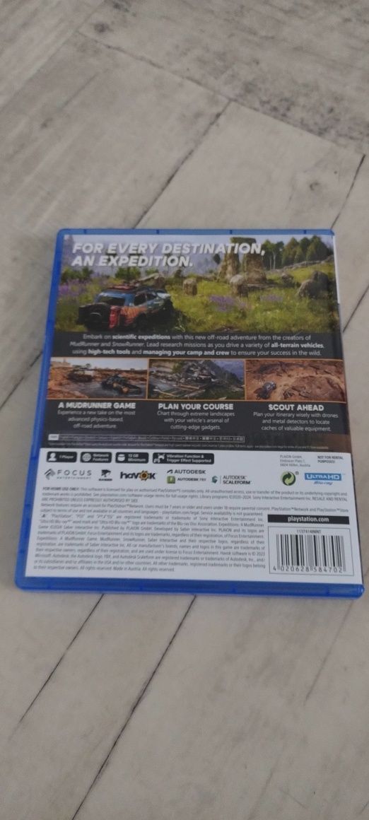 Expeditions a mudrunner game ps5, NOWA.