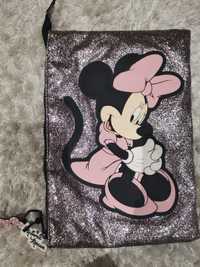 Bolsa Minnie com glitter