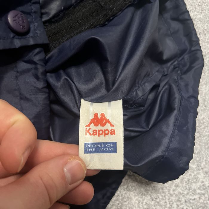 Вінтажна куртка KAPPA на лампасах  вітровка каппа дождьовик нейлоновий