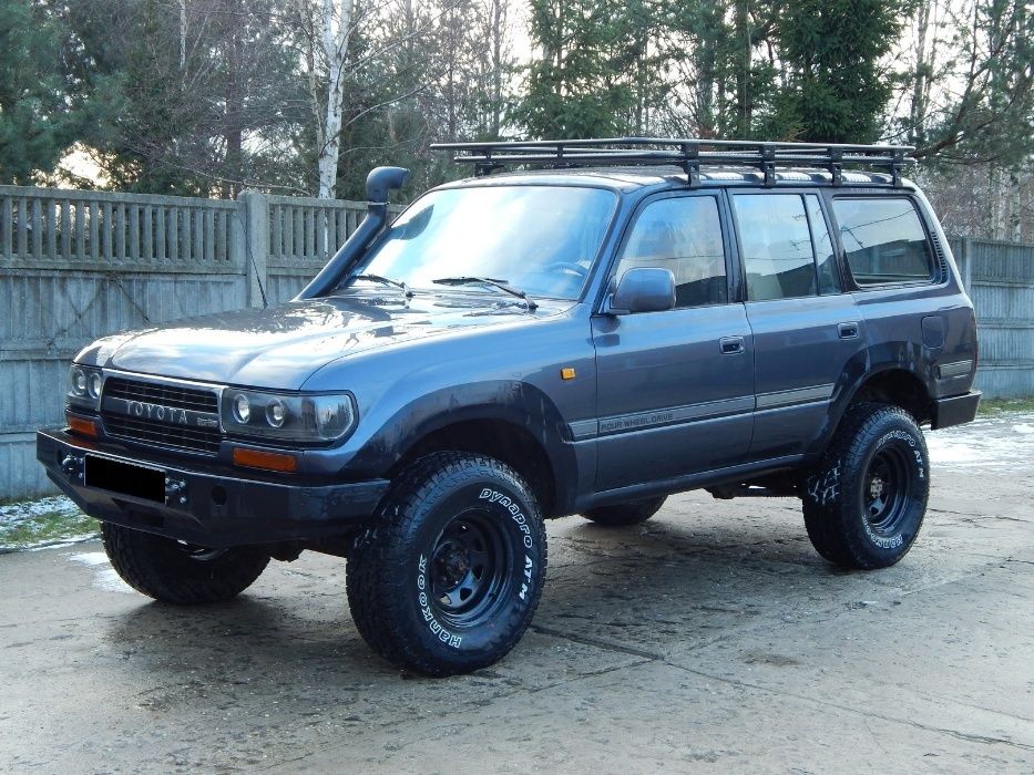 Bagażnik dachowy Toyota Land Cruiser J80 series, 90-97r. z siatką