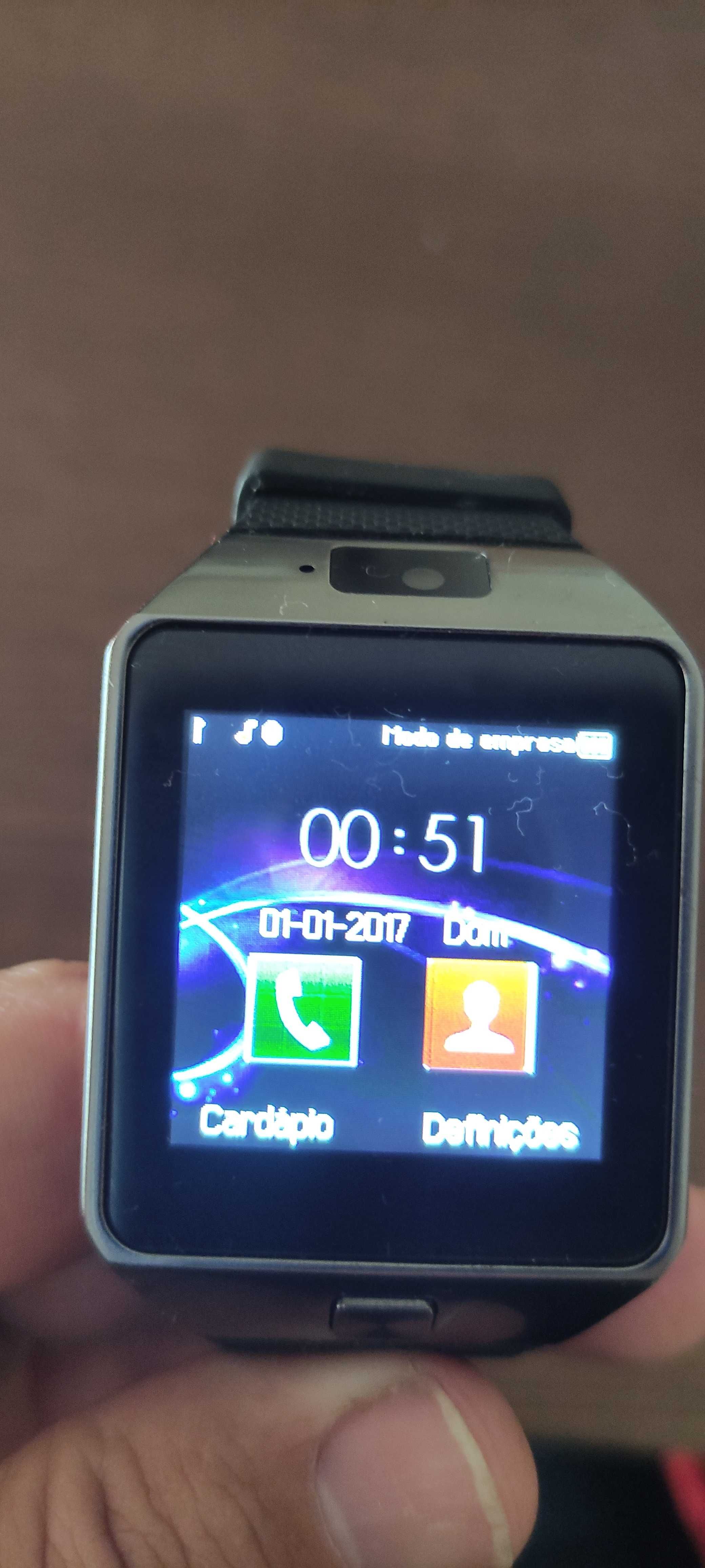 smartwatch  com entrada de cartao SIM