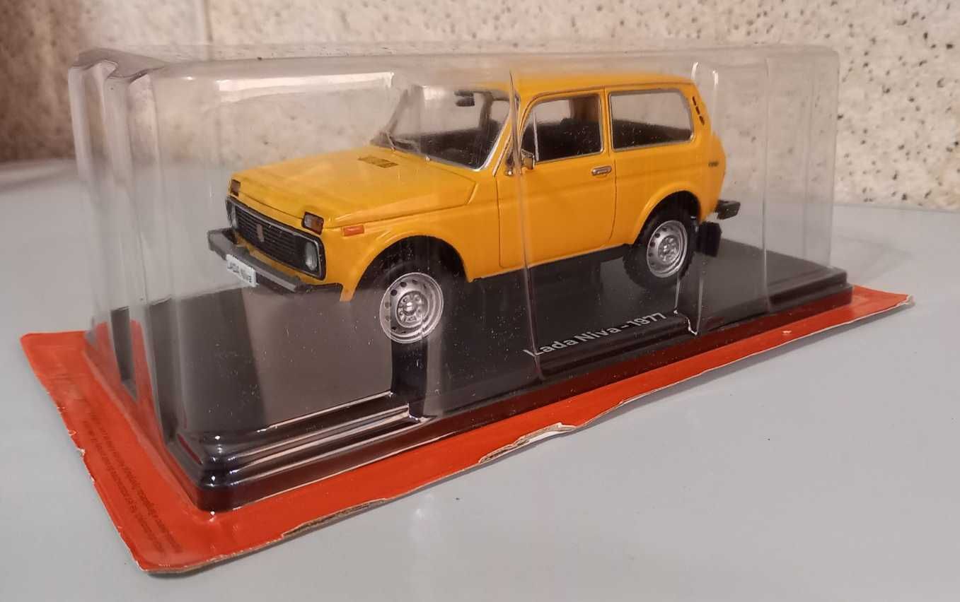 ВАЗ 2121 -LADA NIVA(масштаб 1:24) -Nezapomenutelna Auta №7 - HACHETTE