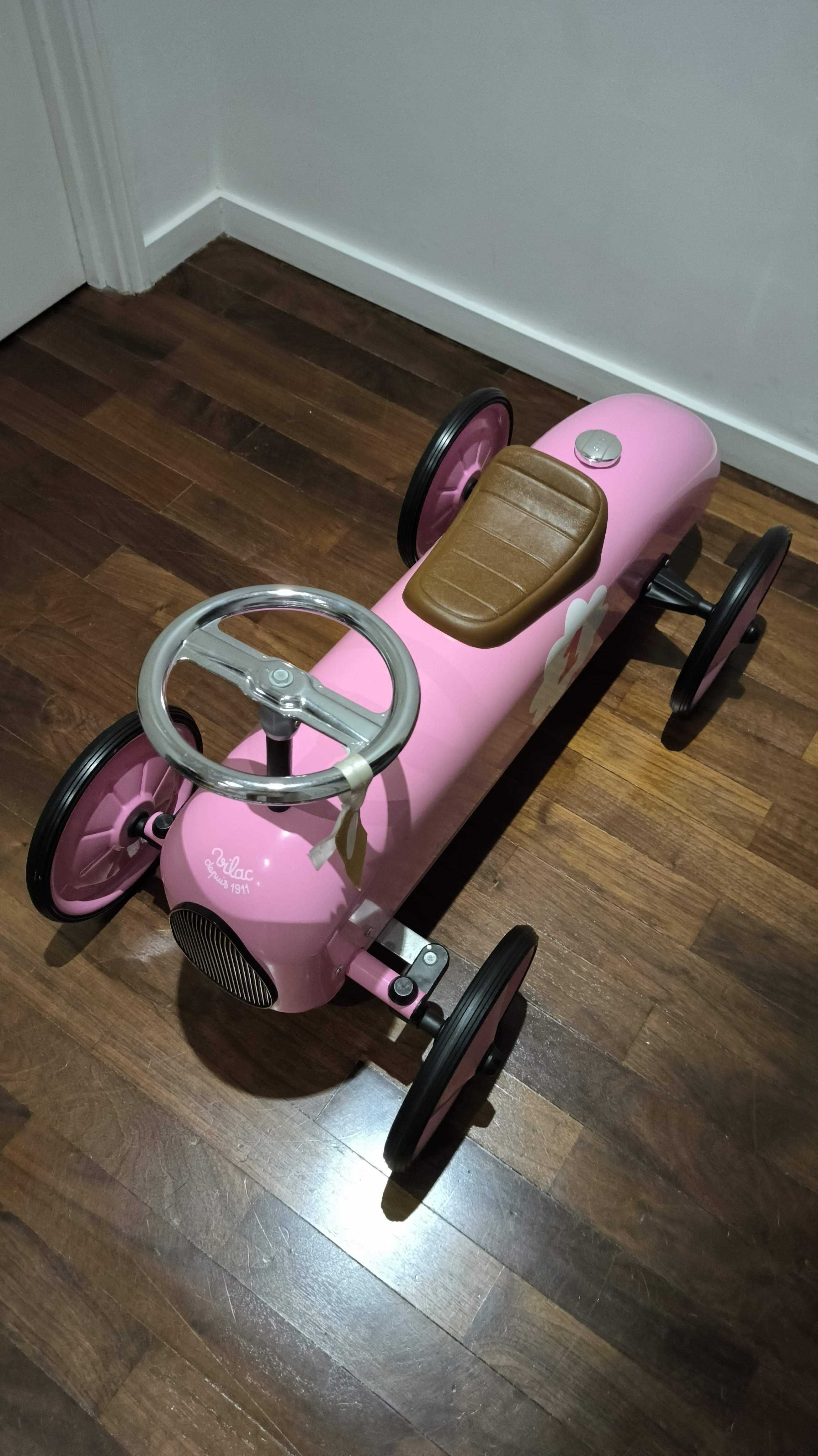 Carrinho andador Vintage Vilac Cor-de-Rosa