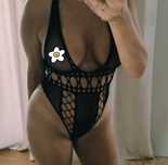 Bodystocking bielizna erotyczna siateczka kabaretka XS-XL